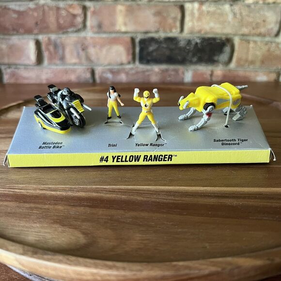Galoob | Toys | Micro Machines Mighty Morphin Power Rangers Set 4 ...